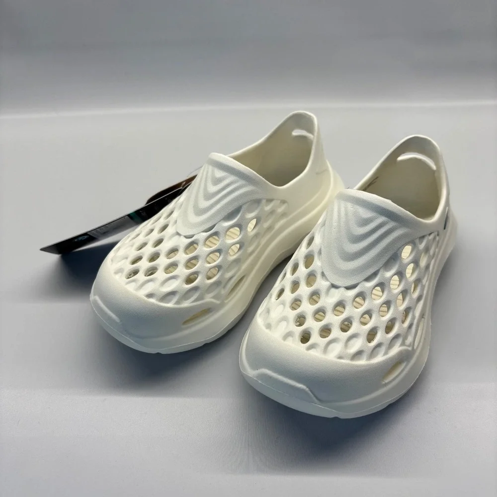 Rugged Shark Kids GTR45SG711 White EVA Clogs Sandals Size 7
